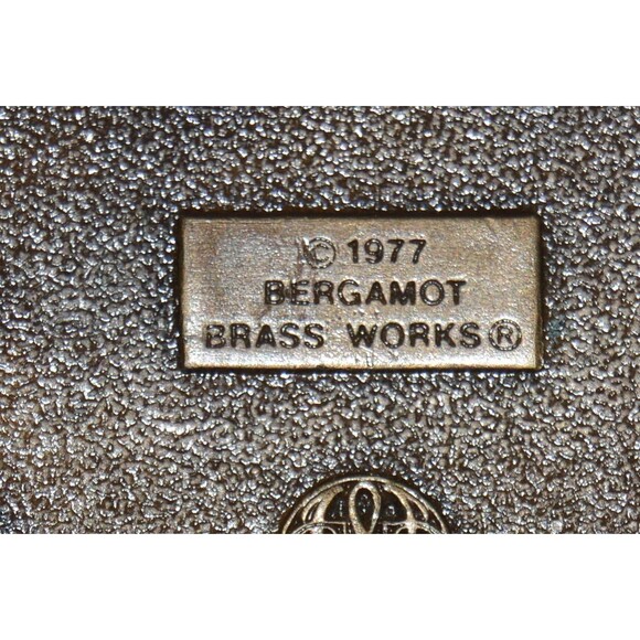 Nice Vintage 1977 Large Pheasant Bird Hunter Heavy Brass Tone Belt Buckle Rare - Picture 2 of 5